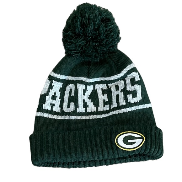 Green Bay Packers Knit Pom Hat - Picture 1 of 6